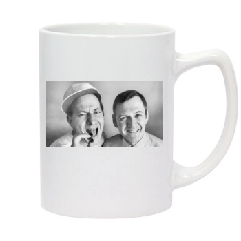 Tony Randall 14oz White Statesman Mug