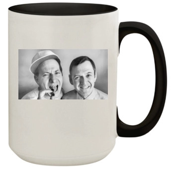 Tony Randall 15oz Colored Inner & Handle Mug