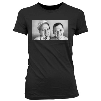 Tony Randall Women's Junior Cut Crewneck T-Shirt