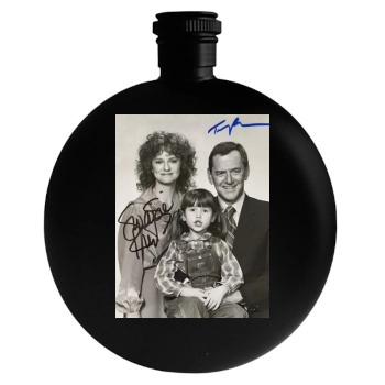 Tony Randall Round Flask