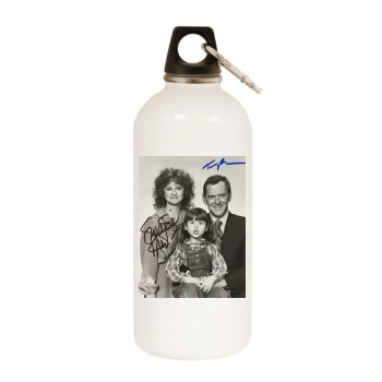 Tony Randall White Water Bottle With Carabiner