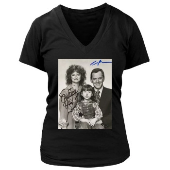 Tony Randall Women's Deep V-Neck TShirt