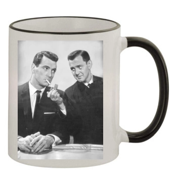 Tony Randall 11oz Colored Rim & Handle Mug