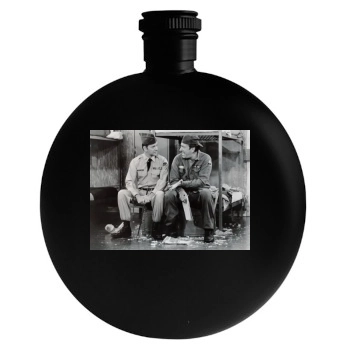 Tony Randall Round Flask