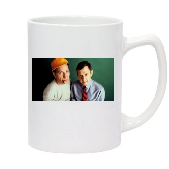 Tony Randall 14oz White Statesman Mug