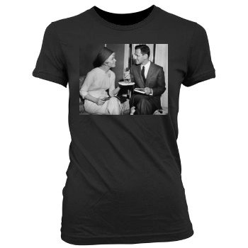 Tony Randall Women's Junior Cut Crewneck T-Shirt