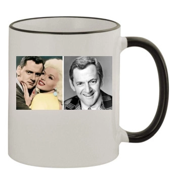 Tony Randall 11oz Colored Rim & Handle Mug