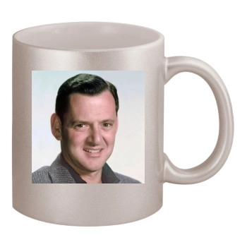 Tony Randall 11oz Metallic Silver Mug