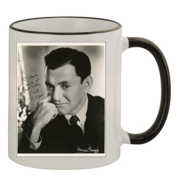 Tony Randall 11oz Colored Rim & Handle Mug