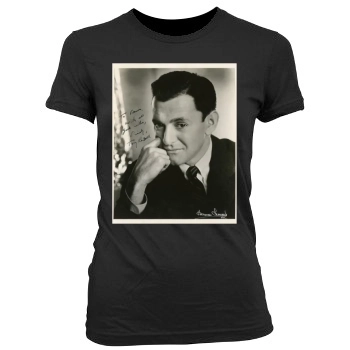 Tony Randall Women's Junior Cut Crewneck T-Shirt