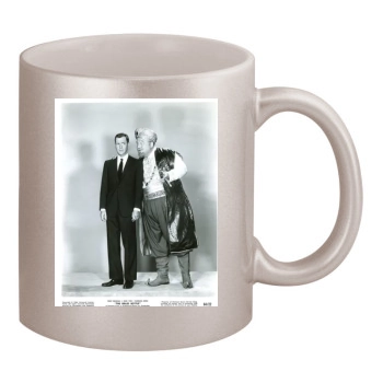 Tony Randall 11oz Metallic Silver Mug