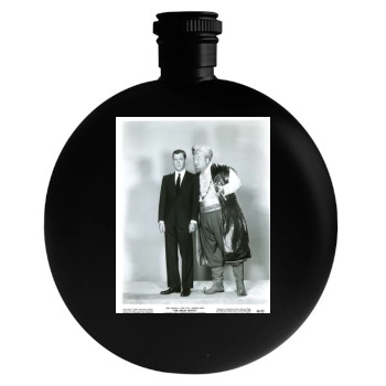 Tony Randall Round Flask