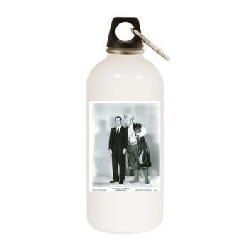 Tony Randall White Water Bottle With Carabiner