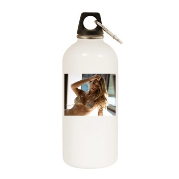 Summer Soderstrom White Water Bottle With Carabiner