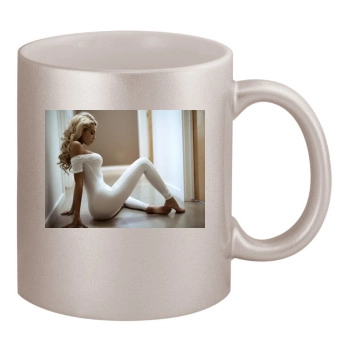 Summer Soderstrom 11oz Metallic Silver Mug