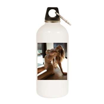 Summer Soderstrom White Water Bottle With Carabiner