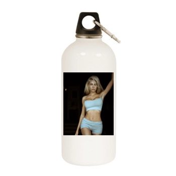 Summer Soderstrom White Water Bottle With Carabiner