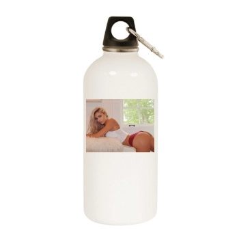 Summer Soderstrom White Water Bottle With Carabiner