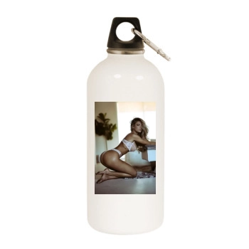 Summer Soderstrom White Water Bottle With Carabiner