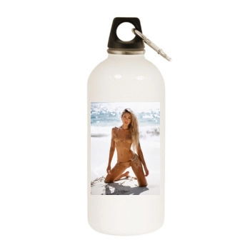 Summer Soderstrom White Water Bottle With Carabiner