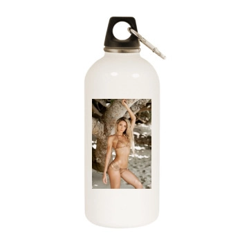 Summer Soderstrom White Water Bottle With Carabiner