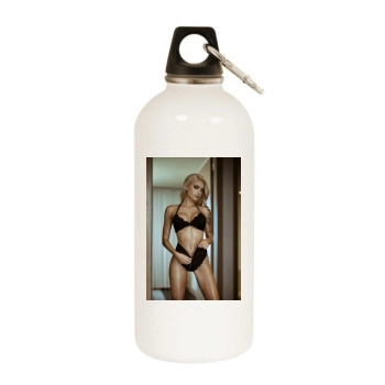 Summer Soderstrom White Water Bottle With Carabiner