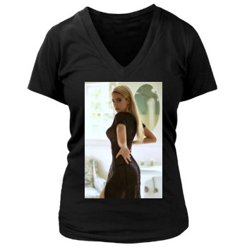 Summer Soderstrom Women's Deep V-Neck TShirt