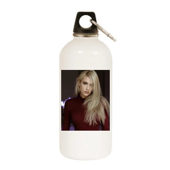 Summer Soderstrom White Water Bottle With Carabiner