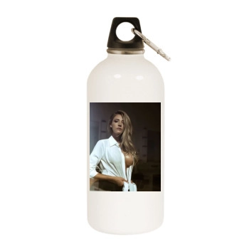 Summer Soderstrom White Water Bottle With Carabiner