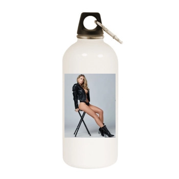 Summer Soderstrom White Water Bottle With Carabiner