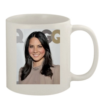 Olivia Munn 11oz White Mug