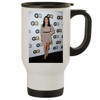 Olivia Munn Stainless Steel Travel Mug