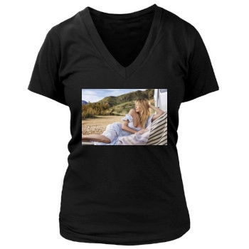 Heidi Klum Women's Deep V-Neck TShirt