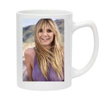 Heidi Klum 14oz White Statesman Mug