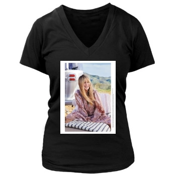 Heidi Klum Women's Deep V-Neck TShirt