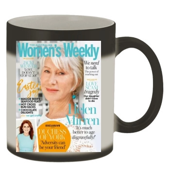 Helen Mirren Color Changing Mug