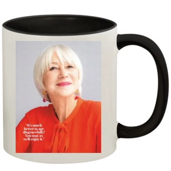 Helen Mirren 11oz Colored Inner & Handle Mug