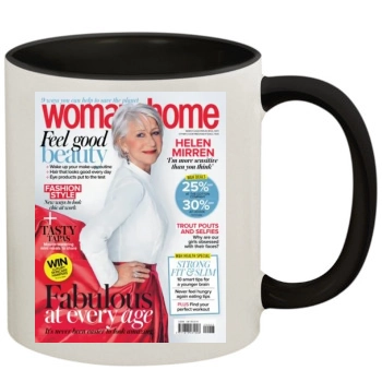 Helen Mirren 11oz Colored Inner & Handle Mug