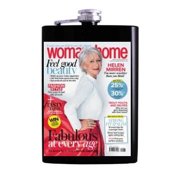 Helen Mirren Hip Flask