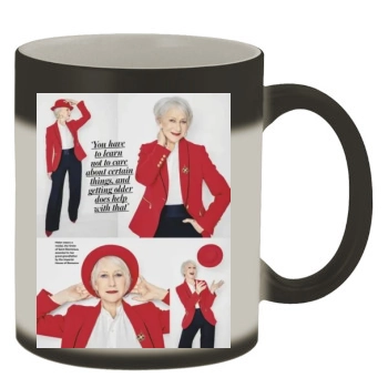 Helen Mirren Color Changing Mug