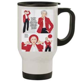 Helen Mirren Stainless Steel Travel Mug