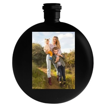 Hilary Duff Round Flask