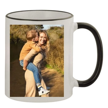 Hilary Duff 11oz Colored Rim & Handle Mug