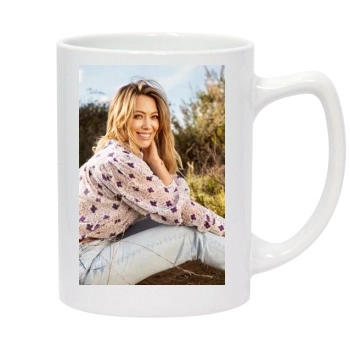 Hilary Duff 14oz White Statesman Mug