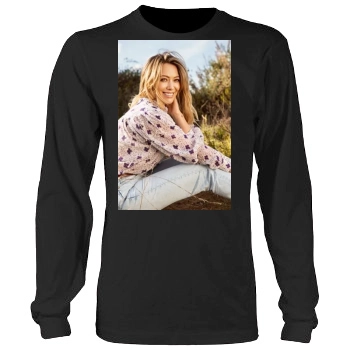 Hilary Duff Men's Heavy Long Sleeve TShirt