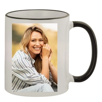 Hilary Duff 11oz Colored Rim & Handle Mug