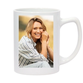 Hilary Duff 14oz White Statesman Mug