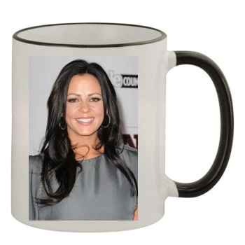 Sara Evans 11oz Colored Rim & Handle Mug