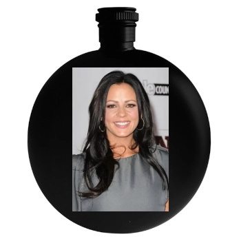 Sara Evans Round Flask