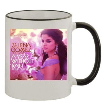 Selena Gomez 11oz Colored Rim & Handle Mug